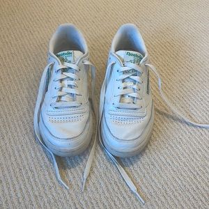 Reebok classic white sneakers